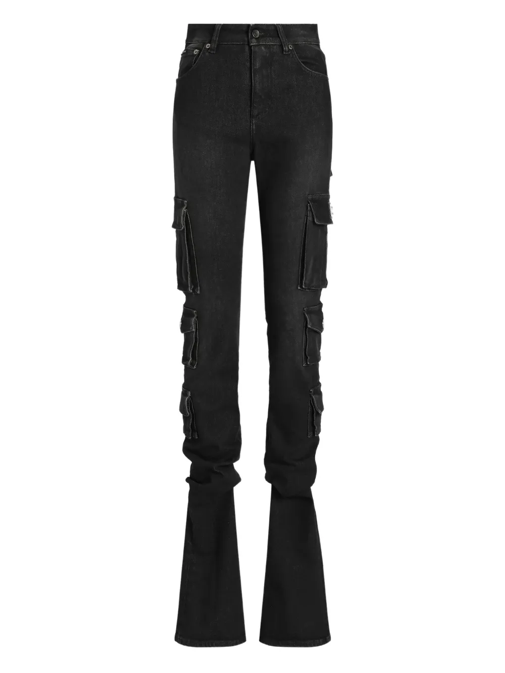 Dolce & Gabbana Jeans mit Cargotaschen - Schwarz
