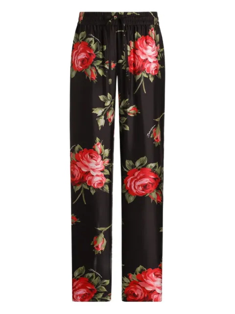 Dolce & Gabbana floral trousers