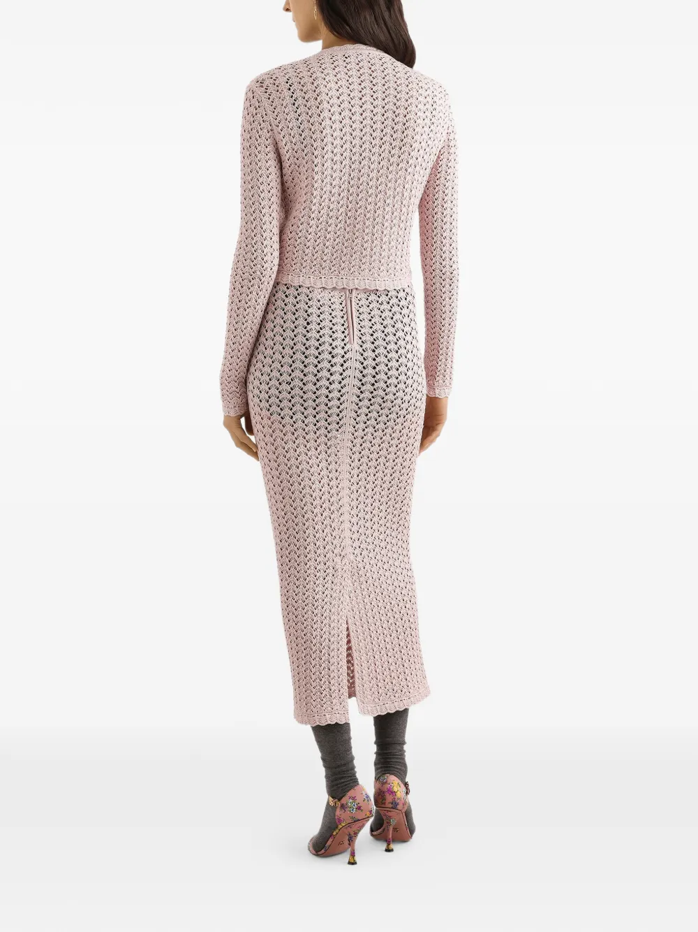 Dolce & Gabbana Rok met split Roze