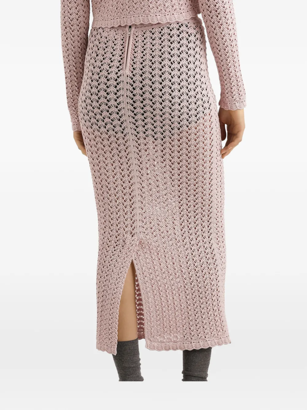Dolce & Gabbana Rok met split Roze