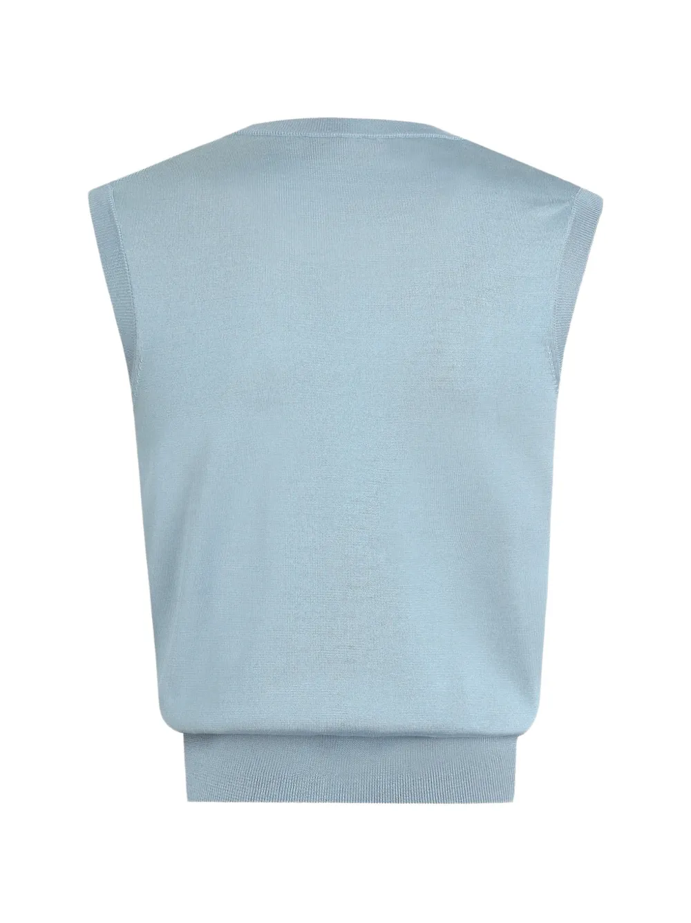 Dolce & Gabbana Zijden tanktop Blauw