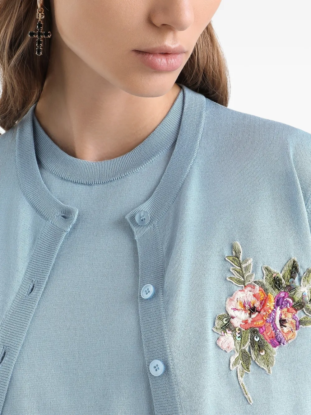 Dolce & Gabbana Katoenen vest Blauw