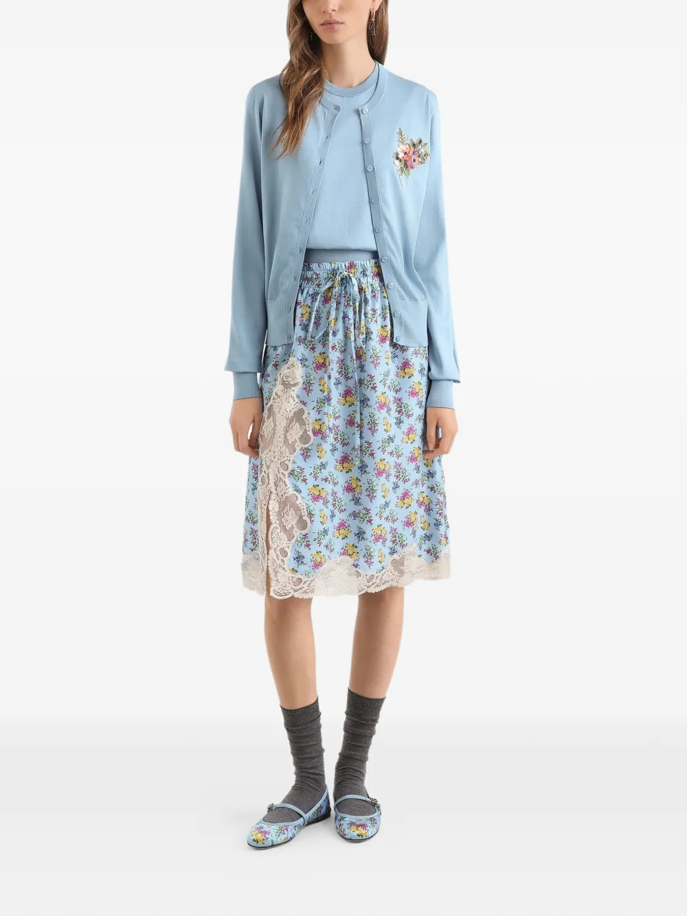 Dolce & Gabbana Katoenen vest Blauw