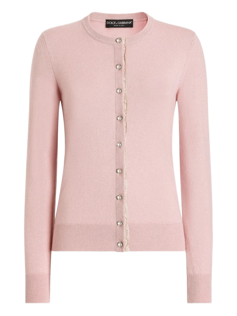 Dolce & Gabbana Cardigan con bottoni - Rosa