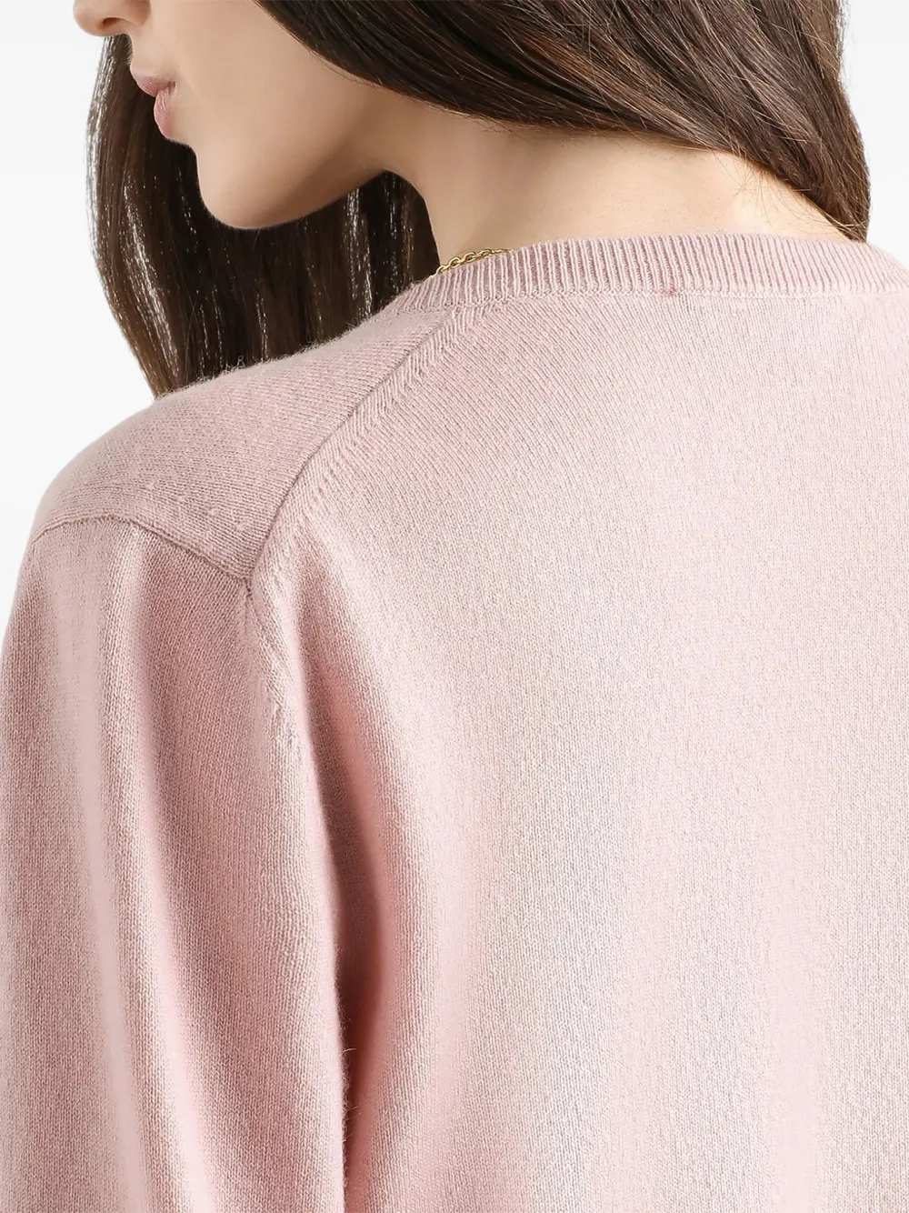 Dolce & Gabbana Kanten vest met knopen Roze