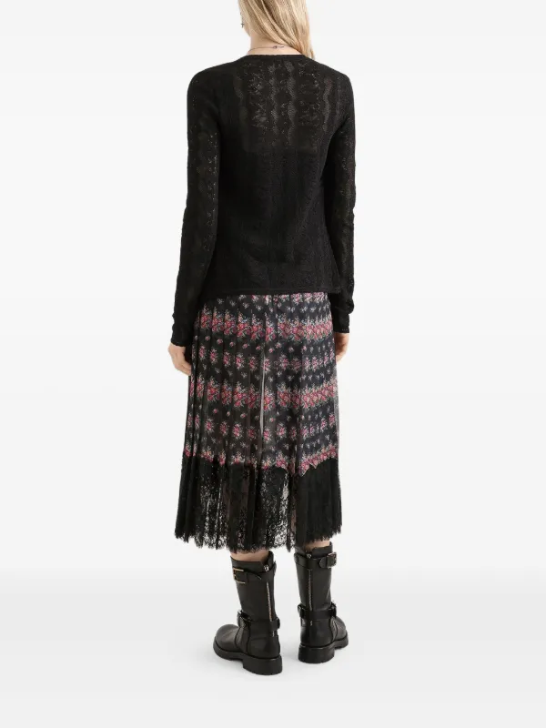 Dolce & Gabbana レース カーディガン Dolce & Gabbana レース カーディガン | ブラック | FARFETCH JP