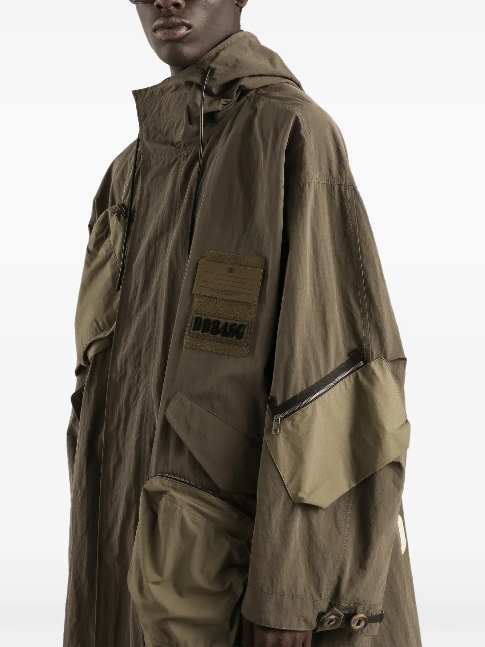 Dolce & Gabbana Parka met capuchon Groen