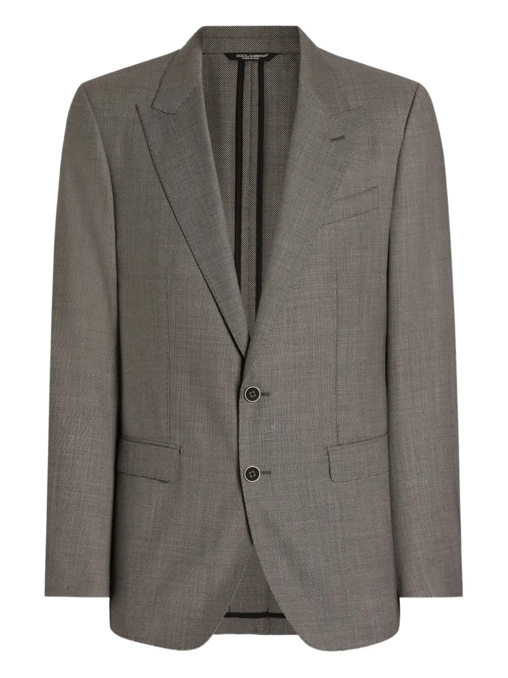 Dolce & Gabbana buttoned blazer - Grey