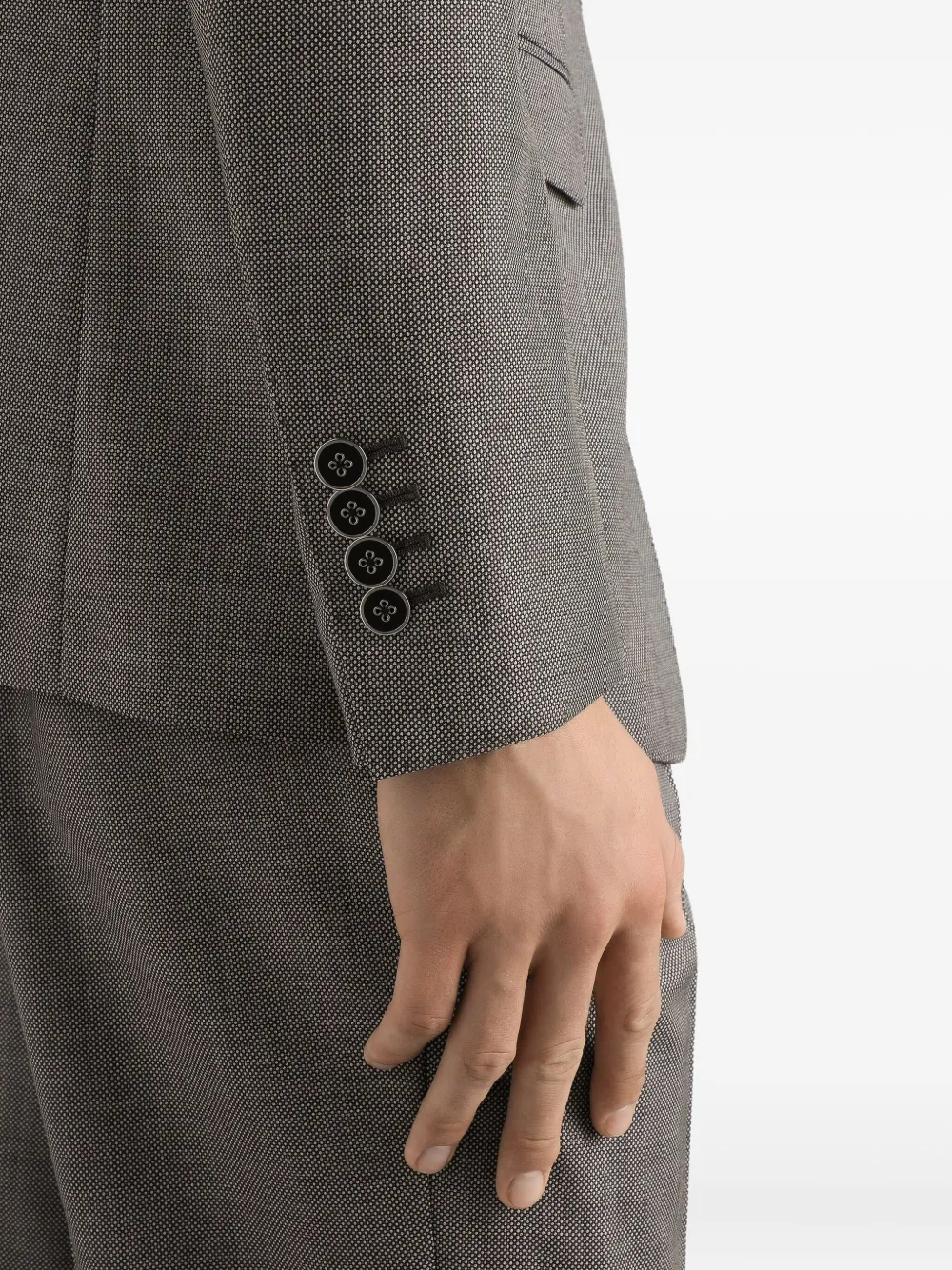 Dolce & Gabbana Blazer met knopen Grijs