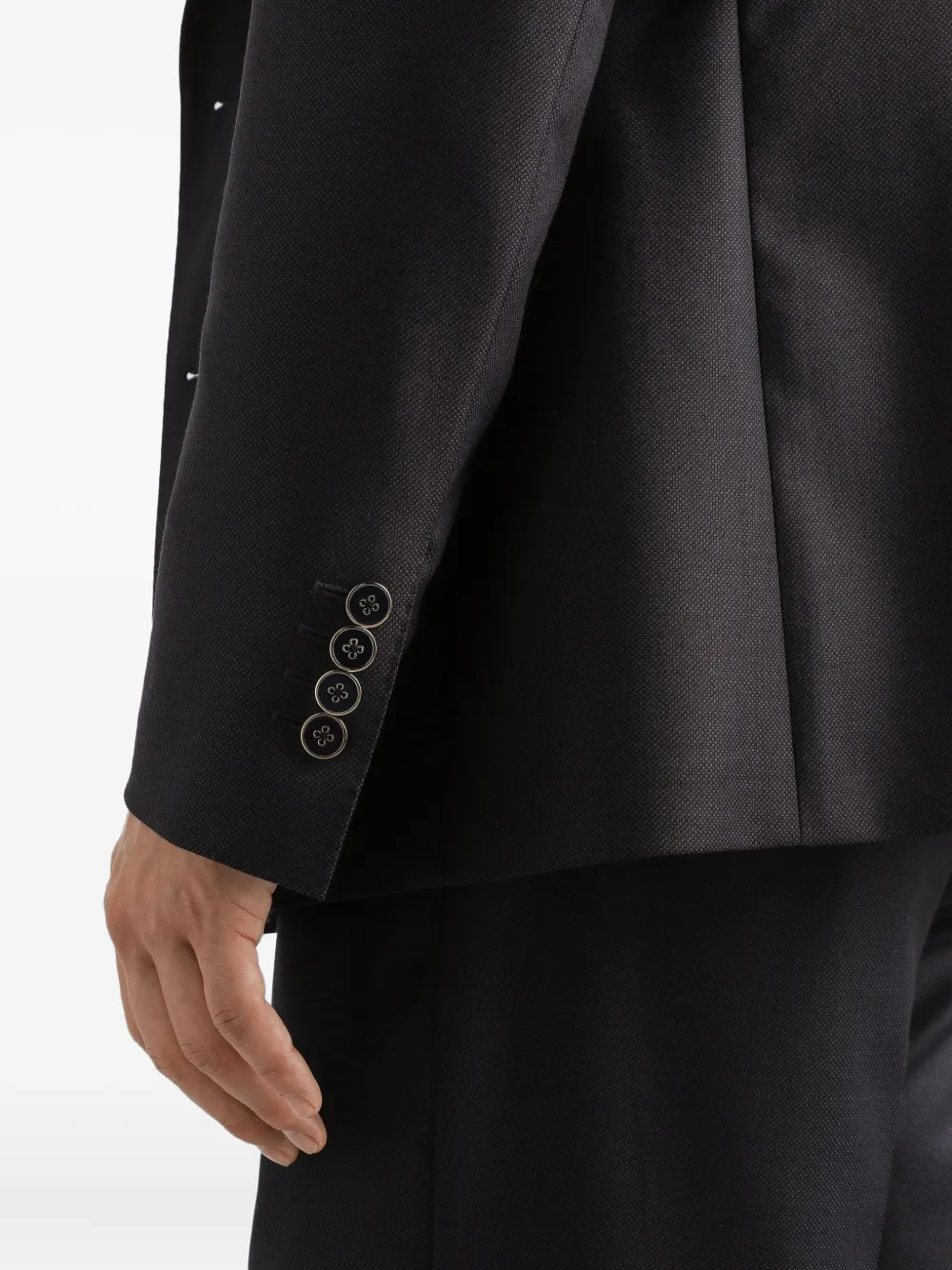Dolce & Gabbana Blazer met dubbele rij knopen Blauw