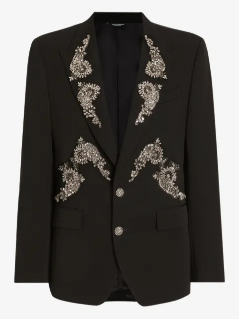 Dolce & Gabbana chamarra con botones y detalles