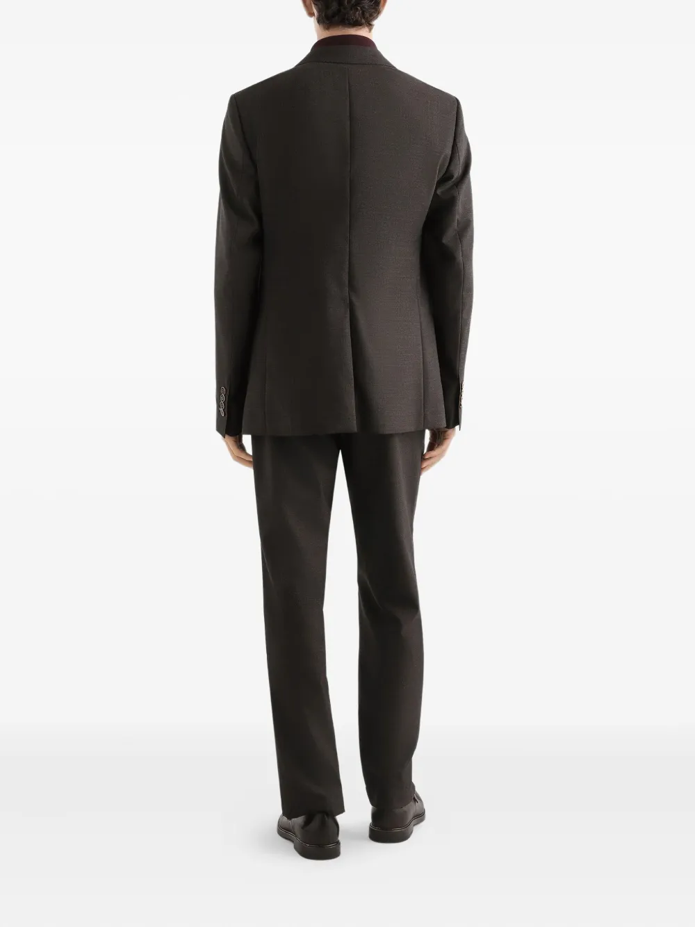 Dolce & Gabbana Blazer met enkele rij knopen Bruin
