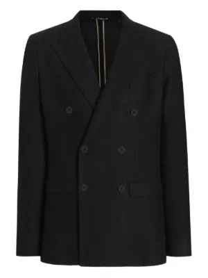 Dolce & Gabbana サテンラペル ジャケット | ブラック | FARFETCH JP