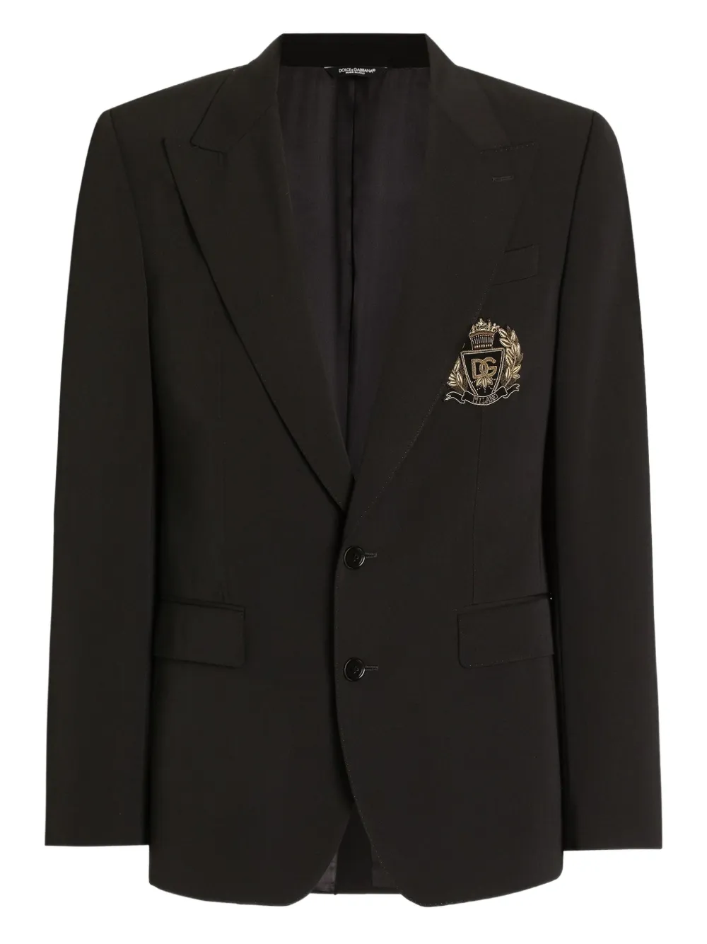 Dolce & Gabbana embellished single-breasted blazer - Black