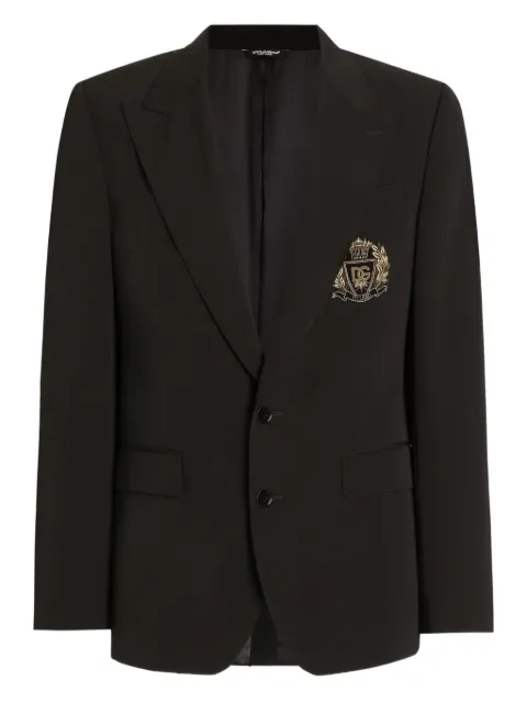 Dolce & Gabbana blazer con botones y detalles