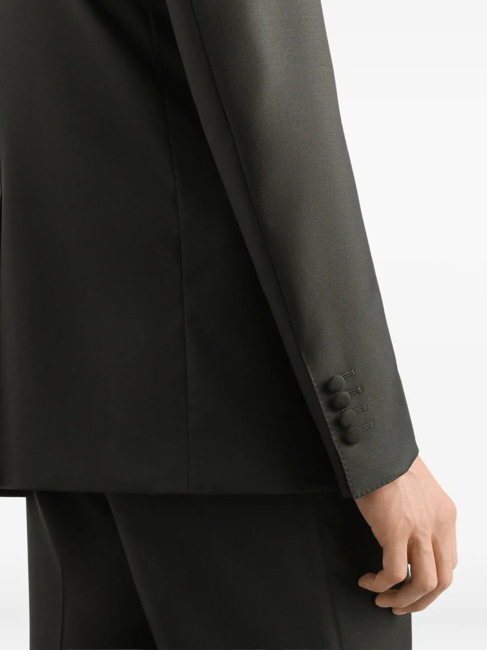 Dolce & Gabbana Jack met dubbele rij knopen Groen