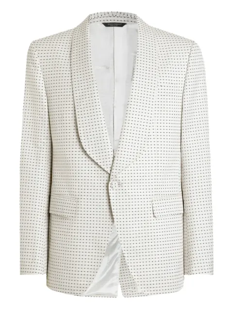 Dolce & Gabbana blazer con motivo de lunares en jacquard