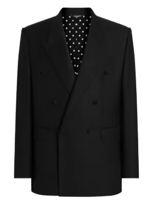 Dolce & Gabbana ピンストライプ ジャケット | ブラック | FARFETCH JP