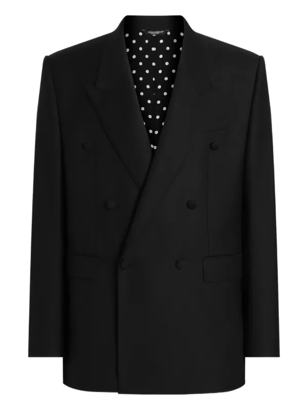 Dolce & Gabbana ダブルジャケット | ブラック | FARFETCH JP