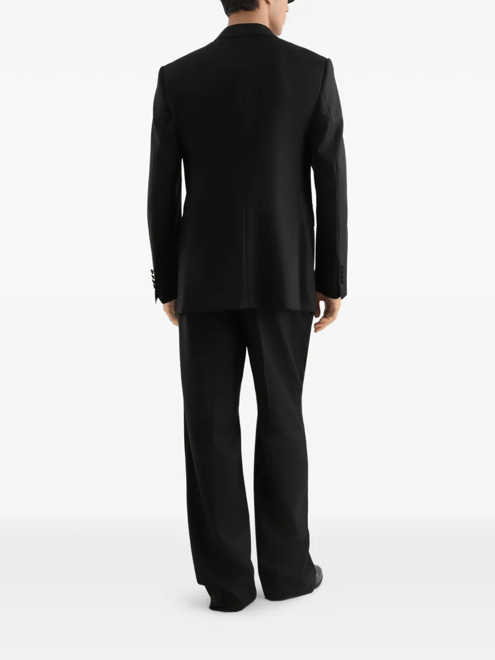 Dolce & Gabbana Blazer met dubbele rij knopen Zwart