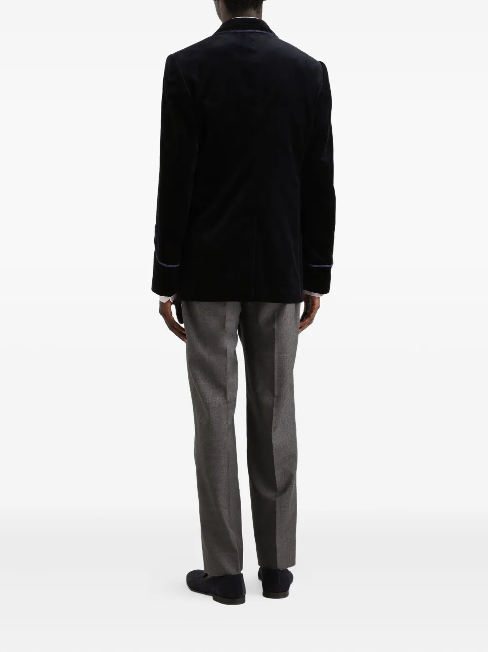 Dolce & Gabbana Blazer met dubbele rij knopen Blauw