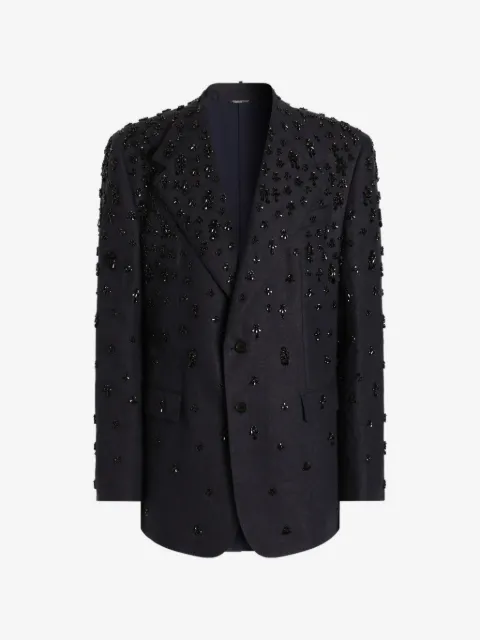 Dolce & Gabbana chamarra bordada con botones