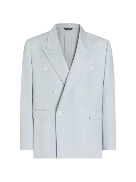 Dolce & Gabbana shantung viscose double-breasted jacket
