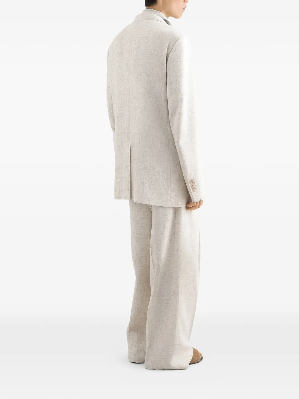 Dolce & Gabbana Jack met enkele rij knopen Beige