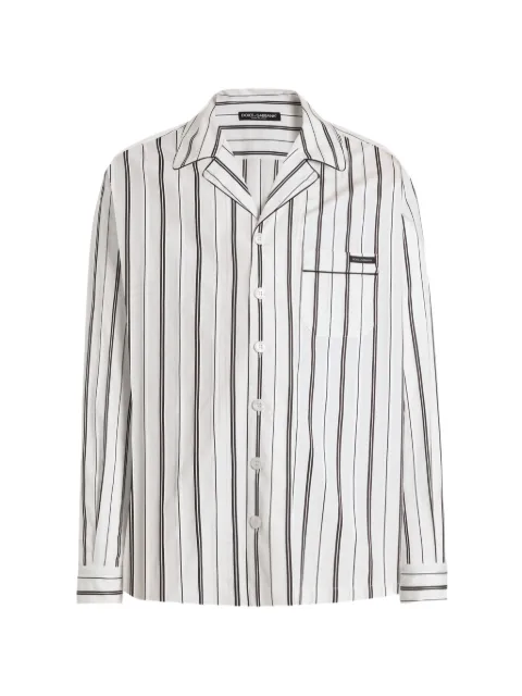 Dolce & Gabbana striped vanity shirt