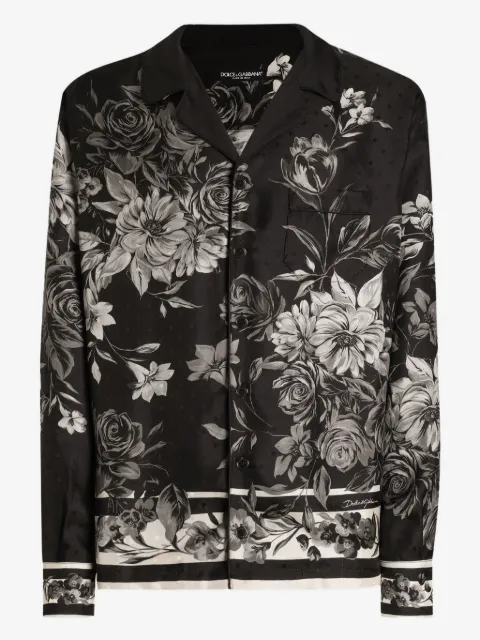 Dolce & Gabbana chemise à fleurs