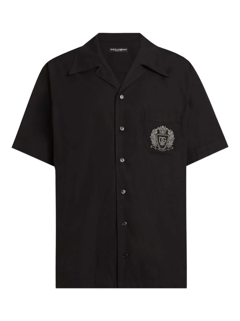Dolce & Gabbana Camicia a maniche corte - Nero
