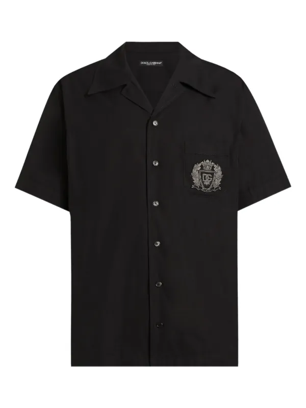 Dolce & Gabbana ショートスリーブ シャツ | ブラック | FARFETCH JP