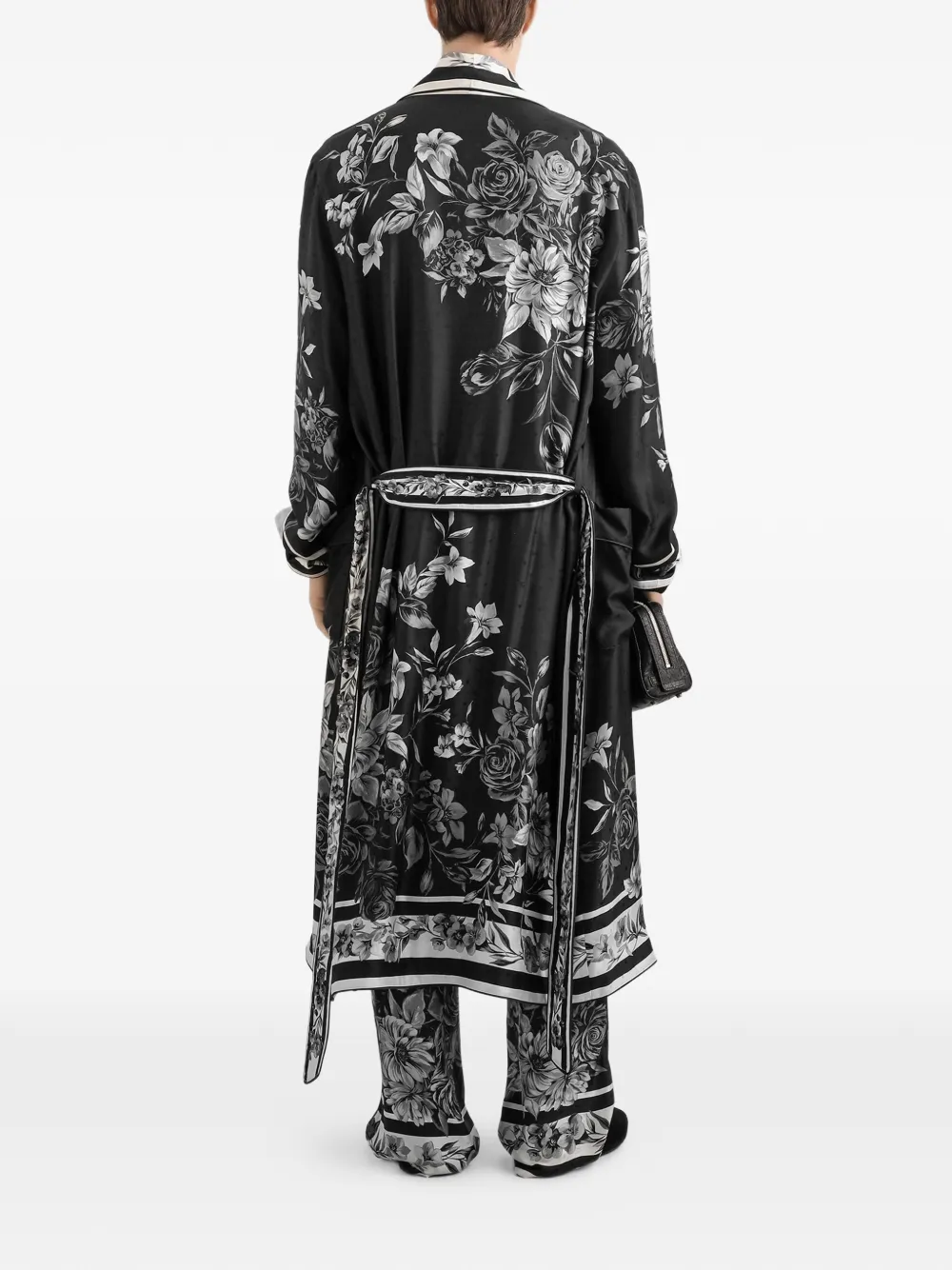 Dolce & Gabbana Zijden twill Martini blouse Wit