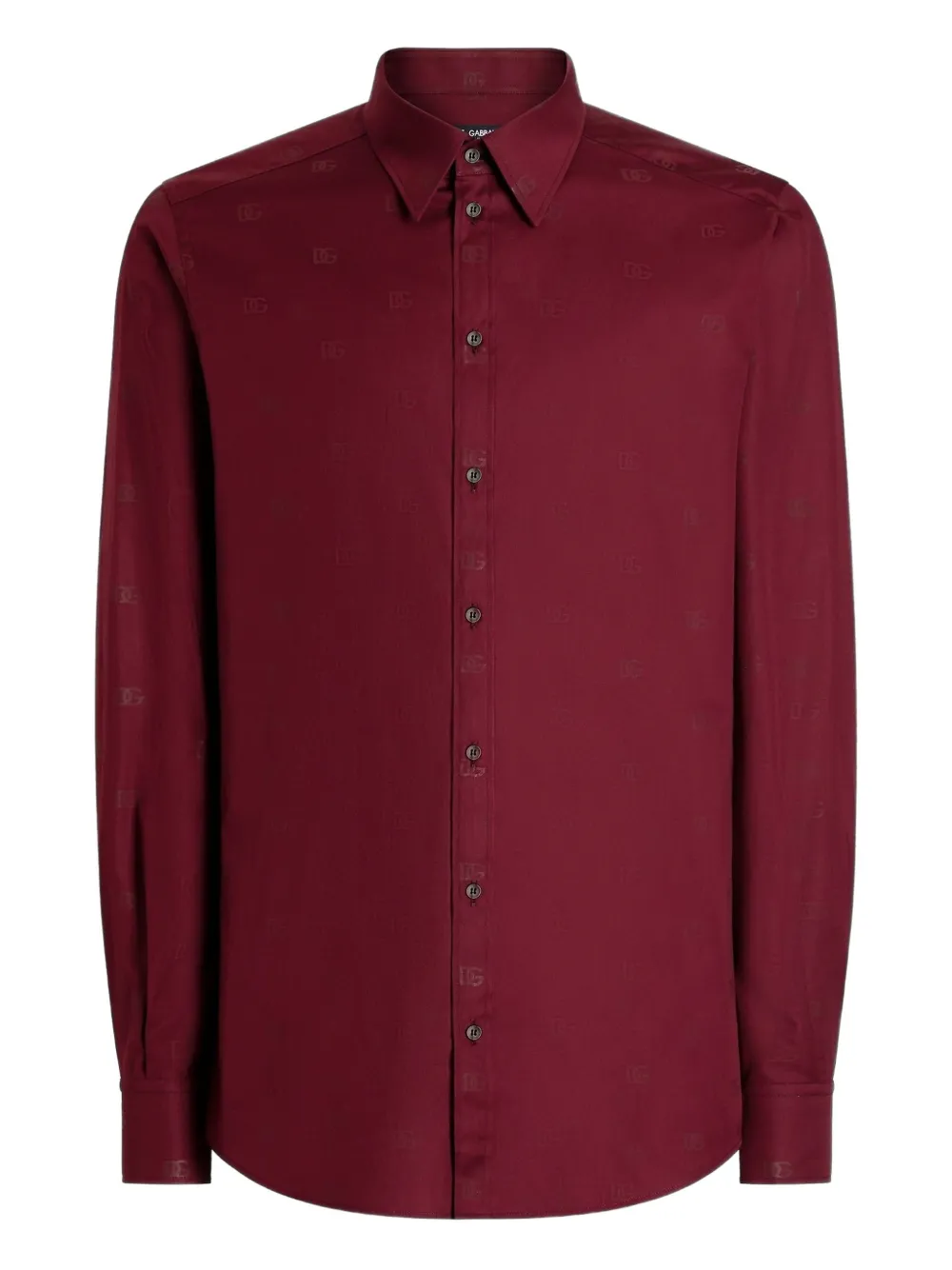 Dolce & Gabbana Camicia Martini con logo - Rosso