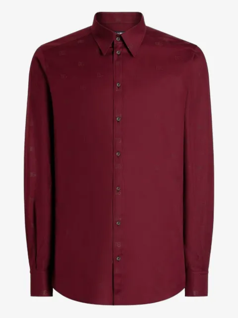 Dolce & Gabbana chemise Martini à logo imprimé