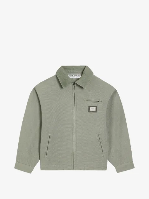 Dolce & Gabbana Kids  canvas jacket