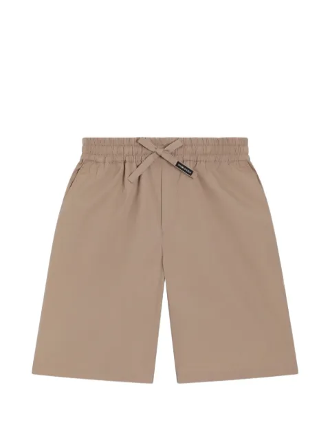 Dolce & Gabbana Kids logo-patch short