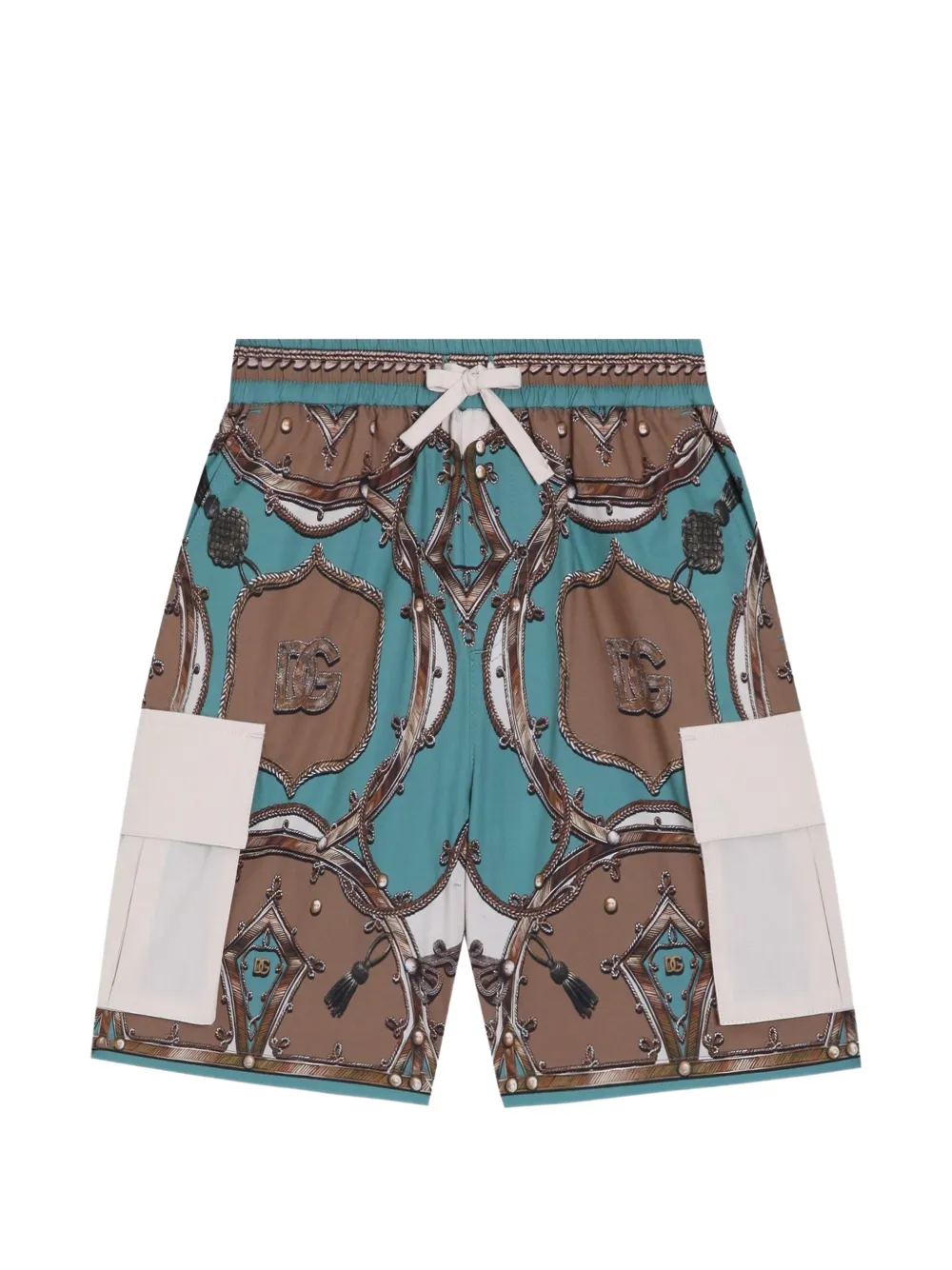 Dolce & Gabbana Kids Shorts cargo - Blu