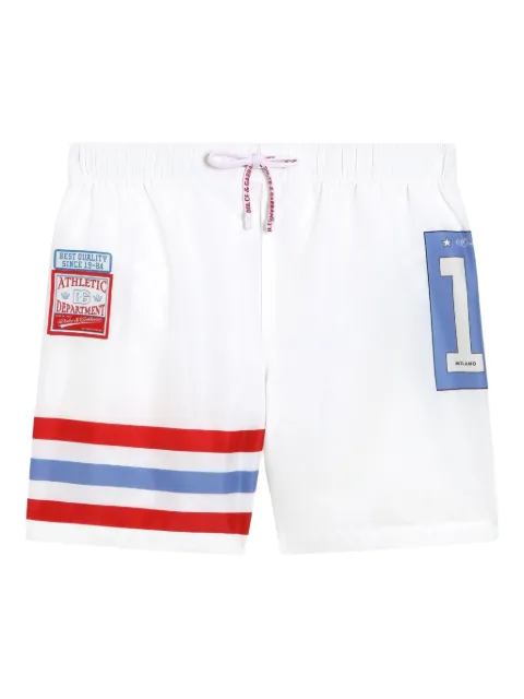 Dolce & Gabbana Kids stripe-detail swimming shorts