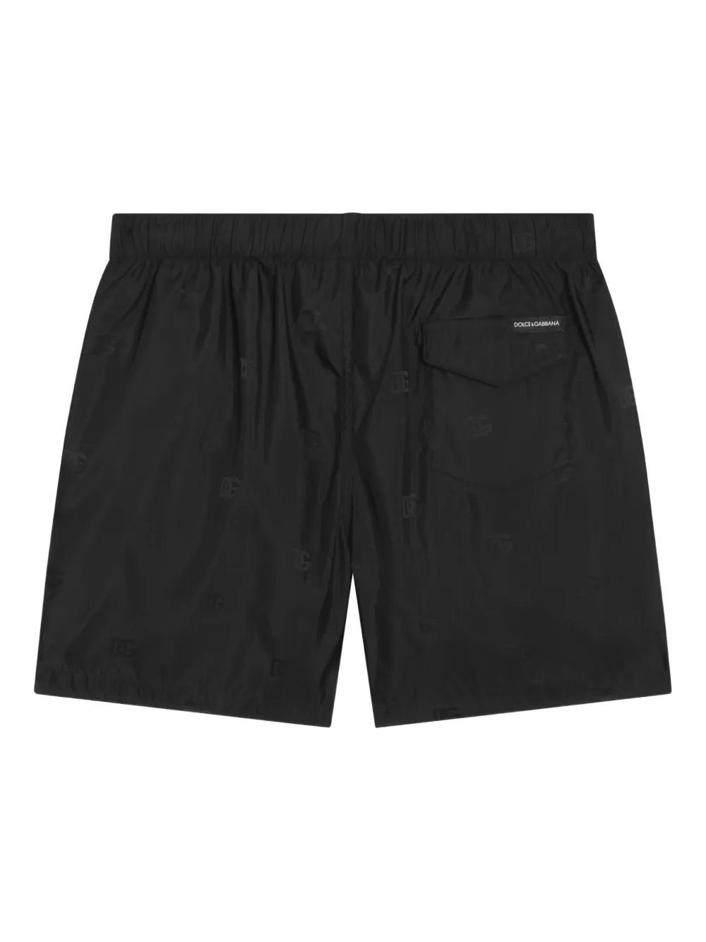 Logo-Patch Drawstring Swim Shorts