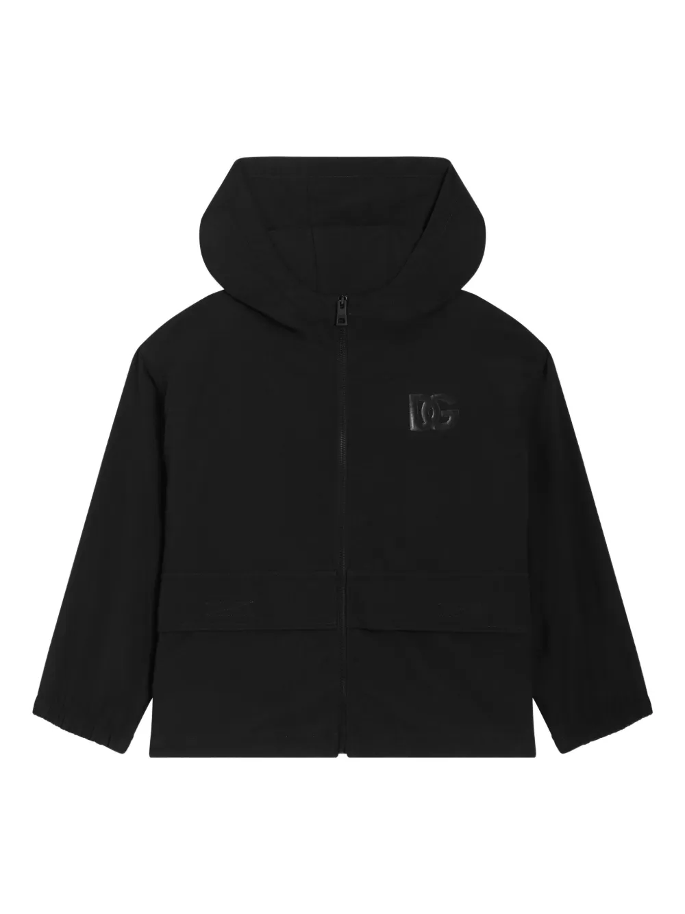 Dolce & Gabbana Kids hooded jacket - Black