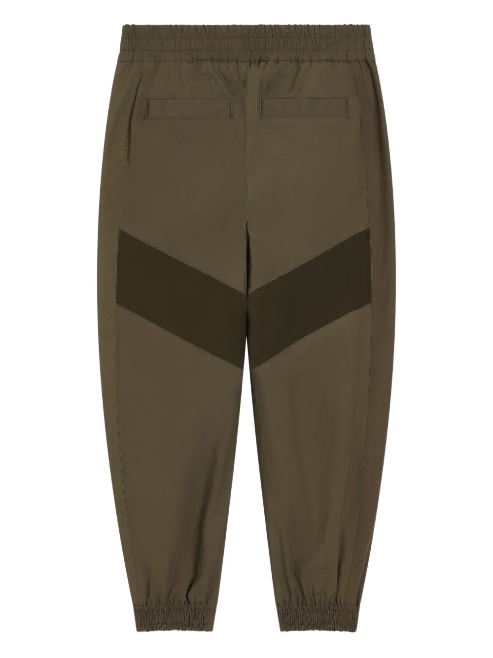 Dolce & Gabbana Kids Broek met vlakken Groen