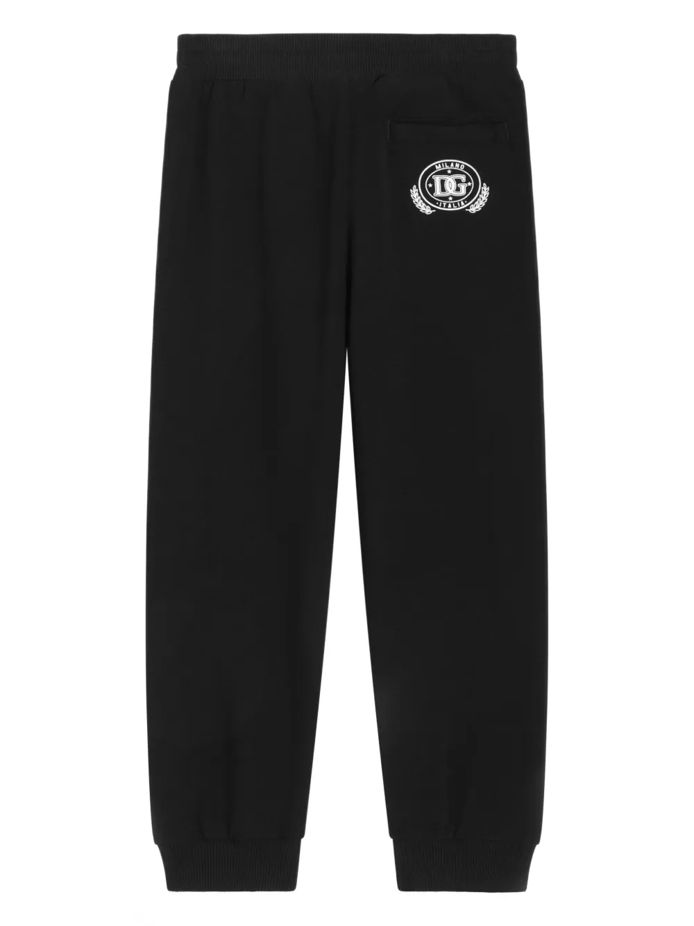 Dolce & Gabbana Logo-detailing Track Pants In Black