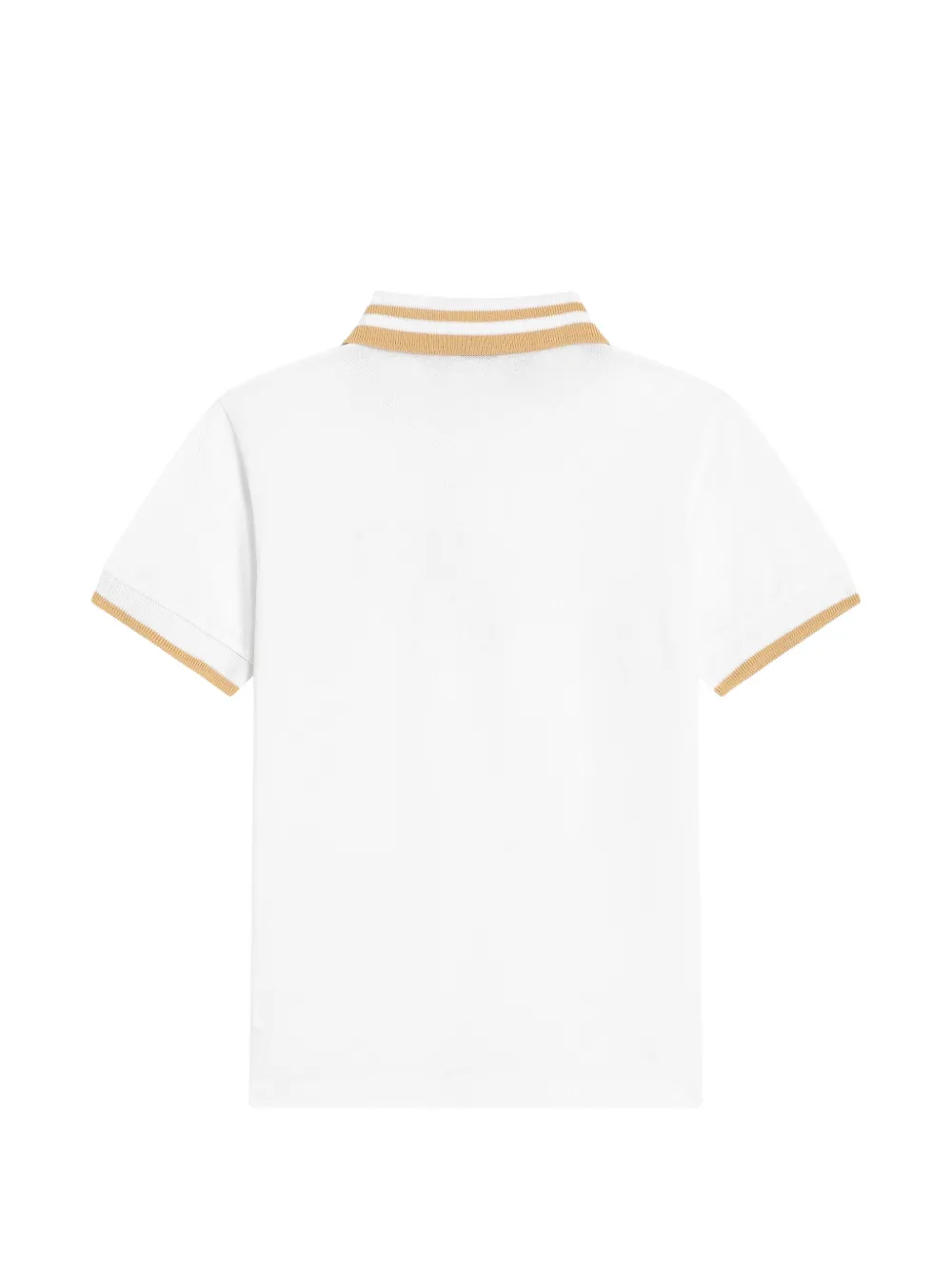 Dolce & Gabbana Kids Poloshirt met logo Wit