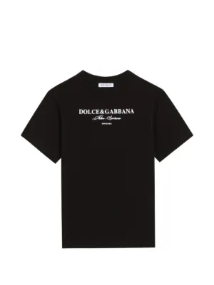 Dolce & Gabbana Kids コットン Tシャツ | ブラック | FARFETCH JP