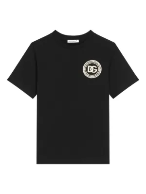 Dolce & Gabbana Kids コットン Tシャツ | ブラック | FARFETCH JP