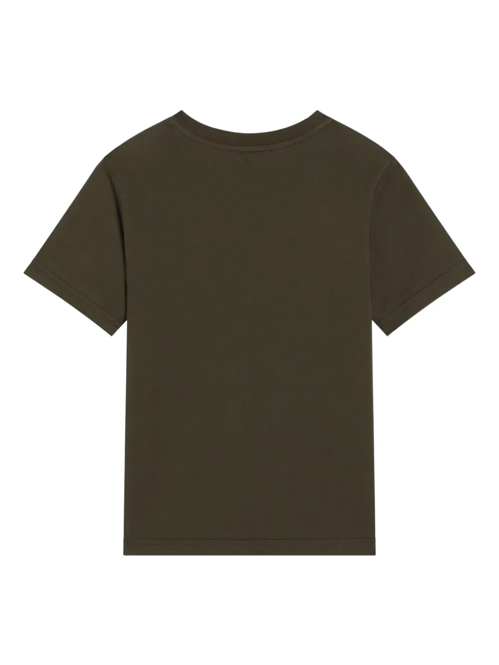Dolce & Gabbana Kids T-shirt met logoprint Groen