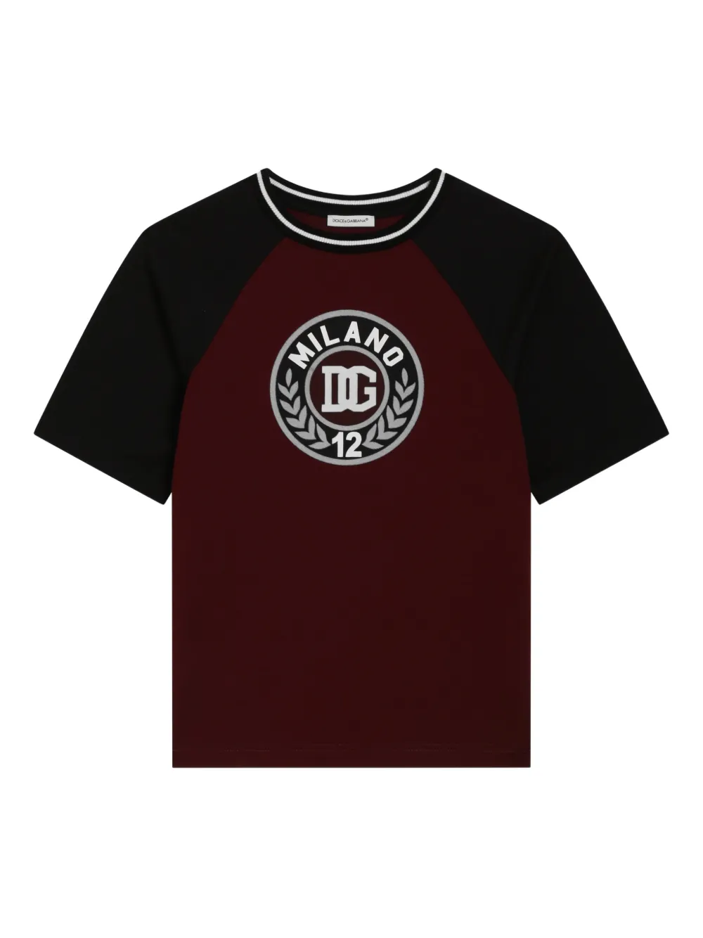 Dolce & Gabbana Kids T-shirt con stampa - Rosso