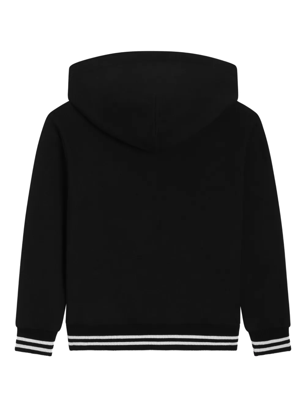 Dolce & Gabbana Kids Hoodie met grafische print Zwart