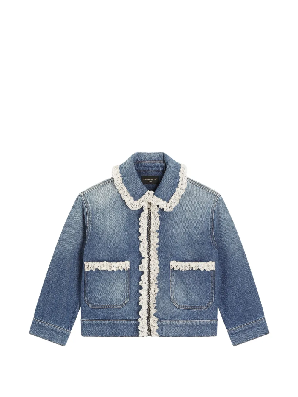 Dolce & Gabbana Kids Giacca denim - Blu
